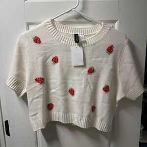 NWT Women’s H&M knit crop top